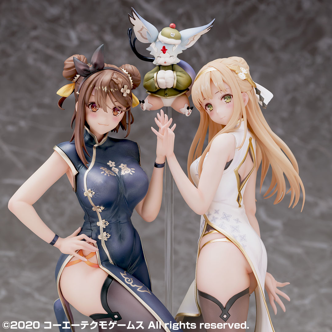 【ライザのアトリエ2】ライザとクラウディアのチャイナドレスフィギュアが登場！「エッッッ！！！！」