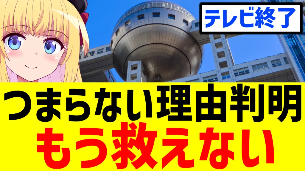 地上波テレビのつまらなさを扱うパウラちゃんねるの記事アイキャッチ